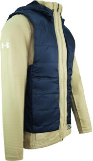 Under Armour Accelerate Transport Hooded Jacket Bruin Navy Heren Jas 1318010 299