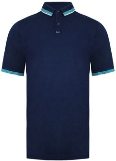 Under Armour Ace Heren Navy Blauw Poloshirt
