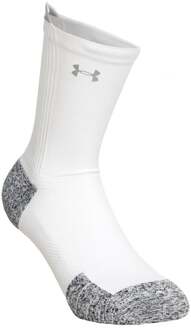 Under Armour AD Run Cushion Hardloopsokken-Wit,Grijs - 31.5-36.5