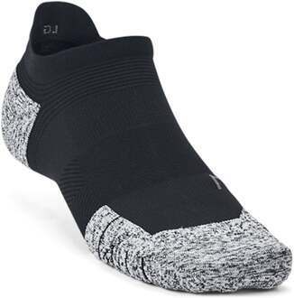 Under Armour AD Run Cushion NS Tab Hardloopsokken-Zwart,Grijs - 31.5-36.5,36.5-42,42-47.5,47.5-50.5