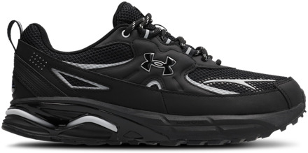 Under Armour Apparition Tech Sneakers Heren - Zwart - Maat 47.5 - Mesh/Synthetisch Black