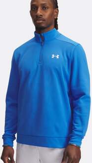 Under Armour Armour Fleece 1/4 Zip Longsleeve Heren-Blauw,Wit - S,M,L,XL,XXL
