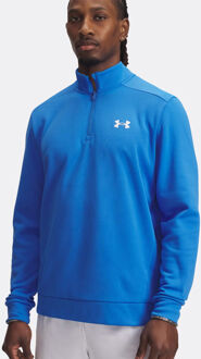 Under Armour Armour Fleece 1/4 Zip Longsleeve Heren-Blauw,Wit - S,M,L