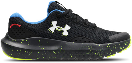 Under Armour Bgs Surge 4 Kindersneakers - Zwart - Maat 38.5 - Mesh/Synthetisch Black