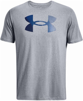 Under Armour Big Logo Fill T-shirt Heren grijs - S