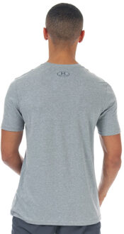 Under Armour Boxed Sportstyle Sportshirt - Heren - Zwart/Grijs - Maat M