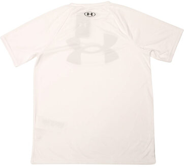 Under Armour Boy's Under Armour Infant UA Tech Big Logo T-Shirt in White - maat Wit
