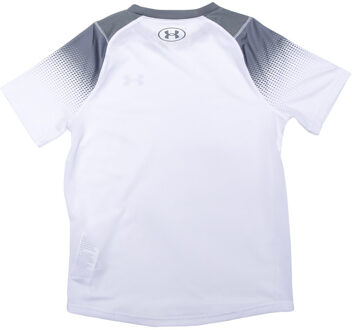 Under Armour Boy's Under Armour Junior MK1 Dash T-Shirt in White Wit