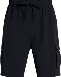 Under Armour Cargo Vibe Woven Casual Short Heren L Zwart