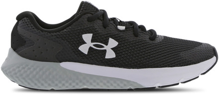 Under Armour Charged Rogue 3 Sneakers Heren - Zwart - Maat 42.5 - Leer, Textil Black