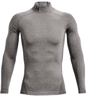 Under Armour ColdGear Armour Fitted Mock - Grijs Thermoshirt Heren - L