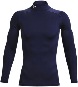 Under Armour ColdGear Armour Fitted Mock - Navy Thermoshirt - L