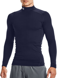 Under Armour ColdGear Armour Fitted Mock - Navy Thermoshirt - XL