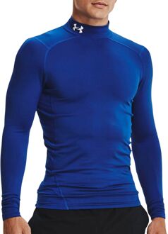 Under Armour ColdGear Compression Shirt Heren blauw - 3XL