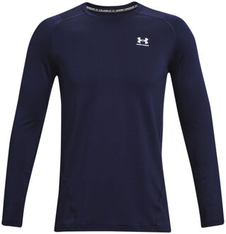 Under Armour Coldgear Fitted Crew Longsleeve Heren donkerblauw - S,XL,XXL