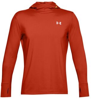 Under Armour ColdGear Heren Oranje Hardloop Hoodie