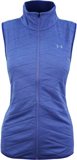 Under Armour ColdGear Reactor Gilet met rits voor dames 1304348 586 Blauw - S