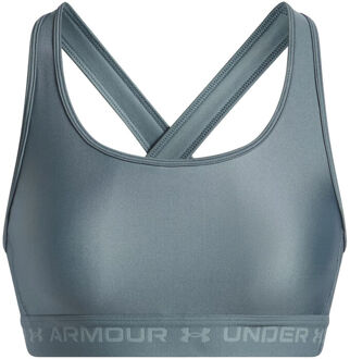 Under Armour Crossback Mid Sport-bh Dames-olijf - XS,S,L,XL