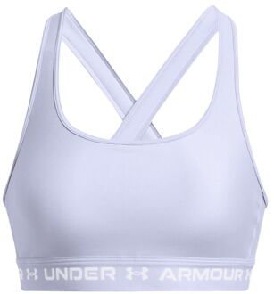 Under Armour Crossback Mid Sport-bh Dames paars - XS,S,L,XL
