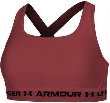 Under Armour Crossback Mid Sport-bh Dames-Wijnrood - XS,S,M,L,XL