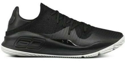 Under Armour Curry 4 Laag Heren Zwart Trainers - maat