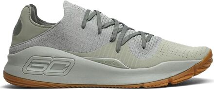 Under Armour Curry 4 Low Basketbal Heren Groen Trainers - EU 40.5 / UK 7