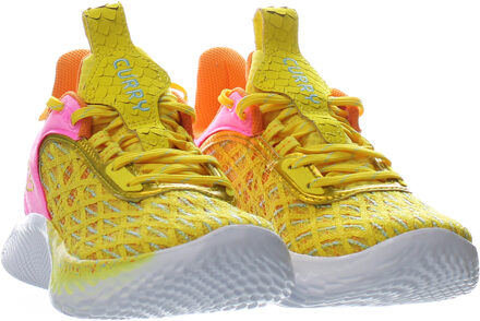 Under Armour Curry Flow 9 Sesamstraat Geel Kinderschoenen - EU 37.5 / UK 4.5