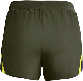 Under Armour Dames/Dames Fly By 2.0 Korte Broek (Groen) Kaki