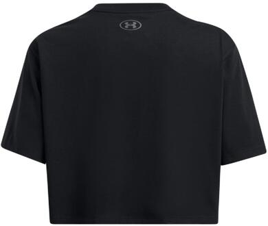 Under Armour Dames/dames Geknipt Boxy T-Shirt (Zwart)