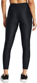 Under Armour Dames/Dames HeatGear bedrukte enkellange legging (Zwart)