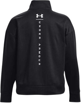 Under Armour Dames/Dames Reflecterende Fleece Quarter Zip Top (Zwart) - UK 8-10 (Womens)