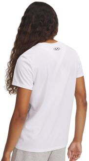 Under Armour Dames/Dames Tech PTH Grafisch T-shirt (Wit) - maat EU 44 / UK 16