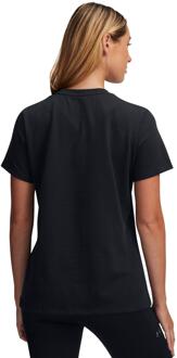 Under Armour Dames/Dames Zwaargewicht Merk-T-shirt (Zwart) - maat M
