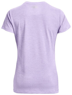 Under Armour Dames grafisch technisch t-shirt Paars - M