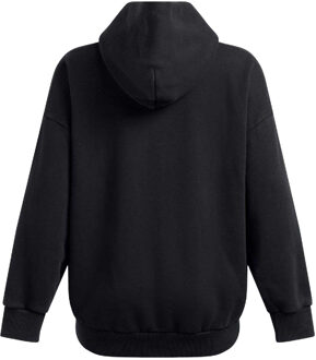 Under Armour Dames Icon Zware Overize Hoodie (Zwart) - maat