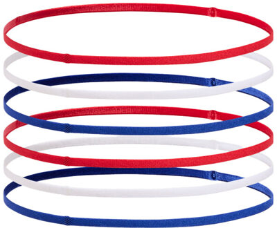 Under Armour Dames mini elastische hoofdband (set van 6) - maat One size Veelkleurig