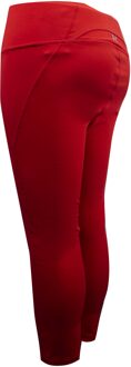 Under Armour Dames Reflect High Rise Crop Legging Gym Tight 1320550 608 Rood