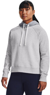 Under Armour Dames rival fleece hoodie - maat XL Grijs