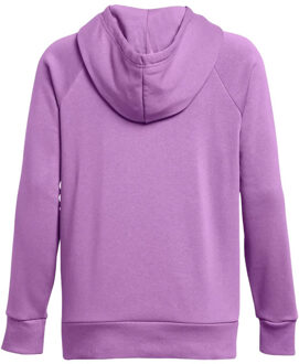 Under Armour Dames rival fleece hoodie Paars - XL
