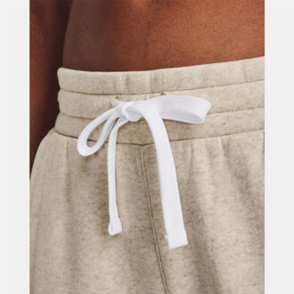 Under Armour Dames rival fleece joggingbroek - maat XL Beige