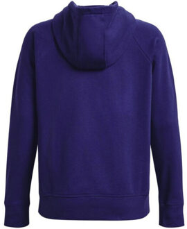 Under Armour Dames rival hb fleece hoodie Blauw - S