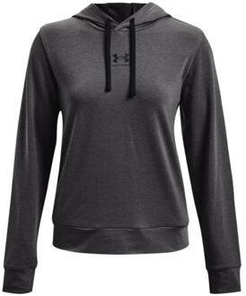 Under Armour Dames rival terry hoodie Grijs - L