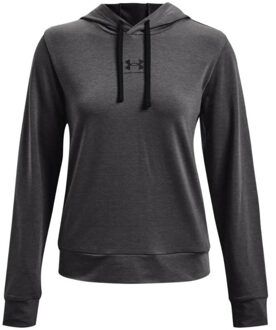 Under Armour Dames rival terry hoodie - maat S Grijs
