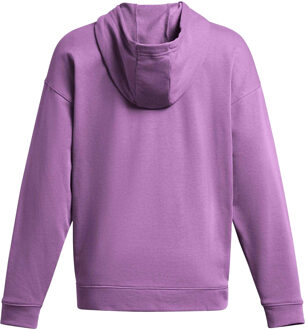 Under Armour Dames Rival Terry Oversized Hoodie (Paars) - maat UK 0-2 (Womens)
