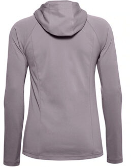 Under Armour Dames Sprint Hybride Jas Zip Up Track Top 1350784 585 - maat S Paars