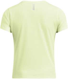 Under Armour Dames-T-shirt Under Armour Launch Korte Mouw in Groen