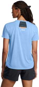 Under Armour Dames-T-shirt Under Armour Trail in blauw - UK 8-10 (Womens)