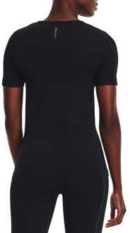 Under Armour Dames-T-shirt Under Armour UA Rush Seamless in Zwart - maat EU 38 / UK 10