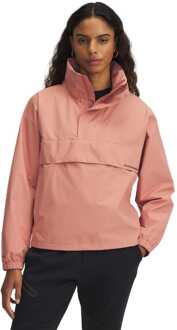 Under Armour Dames Under Armour Cloudstrike Anorak Jas in Roze