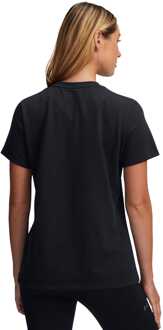 Under Armour Dames Under Armour Heavyweight Branded Core T-shirt in zwart - EU 44 / UK 16